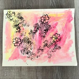 Abstract Painting Original Acrylic